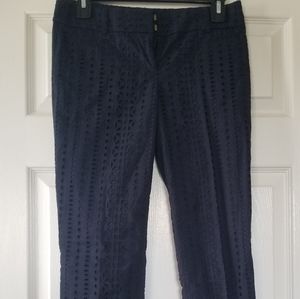 Ann Taylor Loft Navy Capris